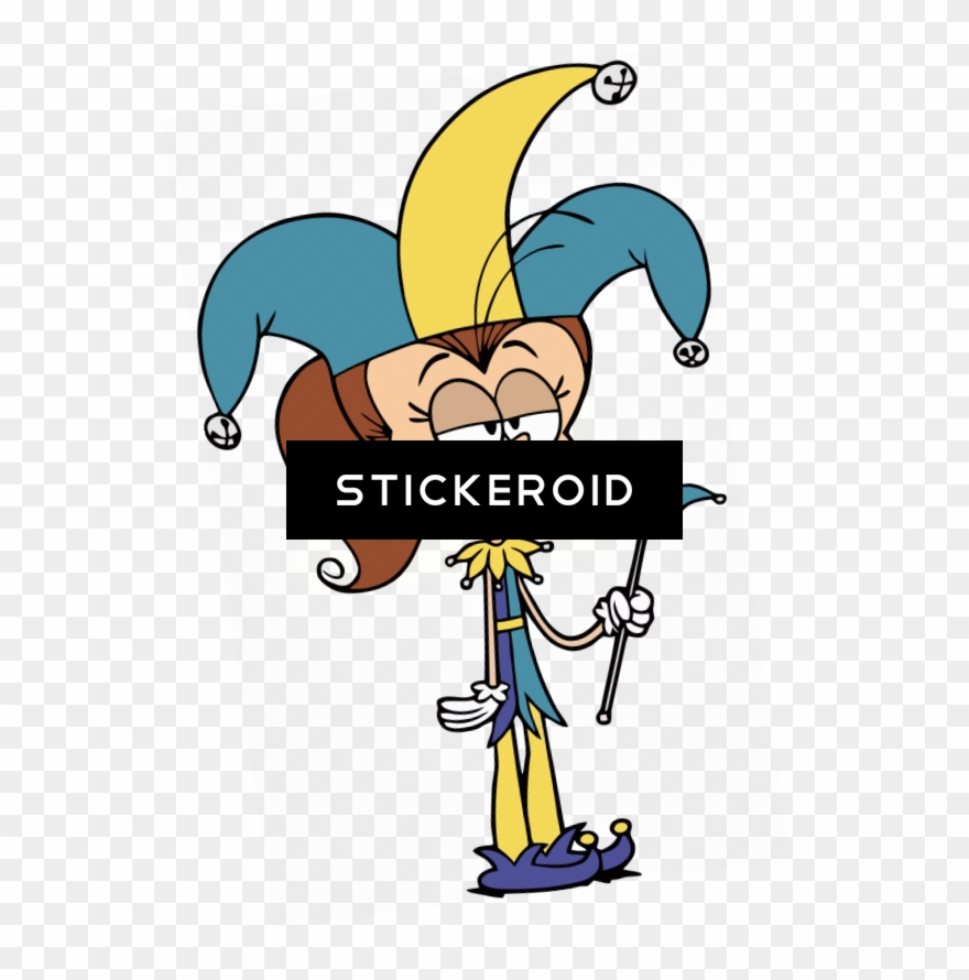 Jester People - Loud House Luan Jester Clipart