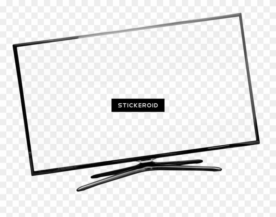 Tv Objects - Line Art Clipart