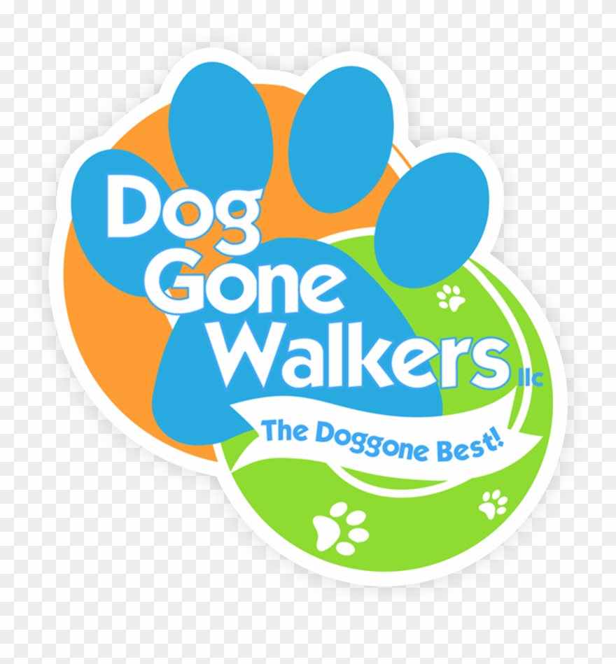 Dog Gone Walker Logo - Permalink Clipart