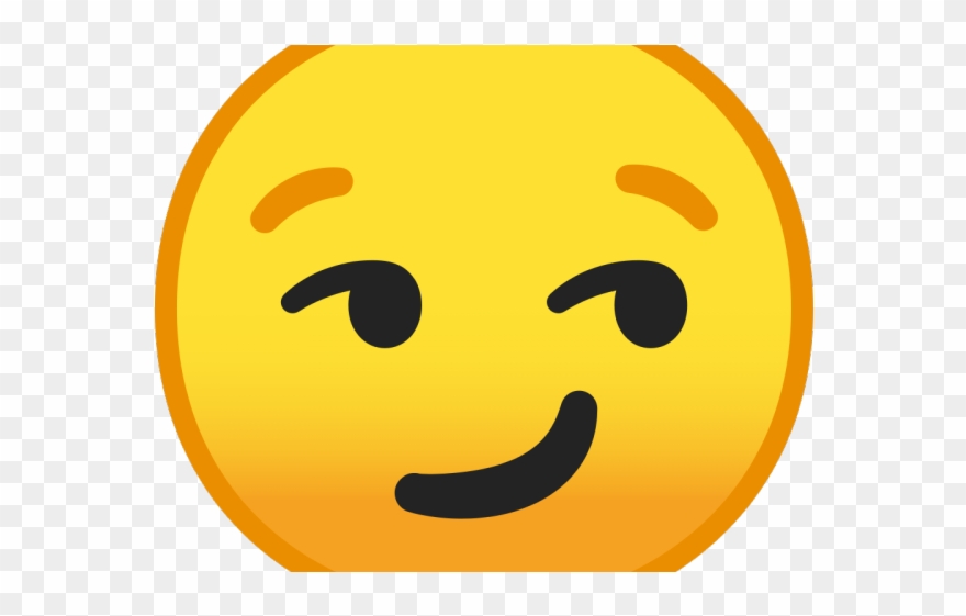 Sad Emoji Clipart Smirk - Qual O Significado Desse Emoji 😏 - Png Download