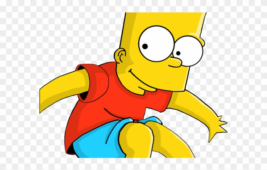 Bart Simpson Clipart Transparent Background - Bart Simpson - Png Download