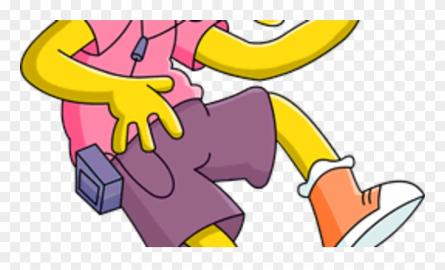 Clipart Royalty Free Library A Simpsons Animator Designed - Simpsons Bart Simpson Nelson Muntz Dolph Starbeam Jimbo - Png Download