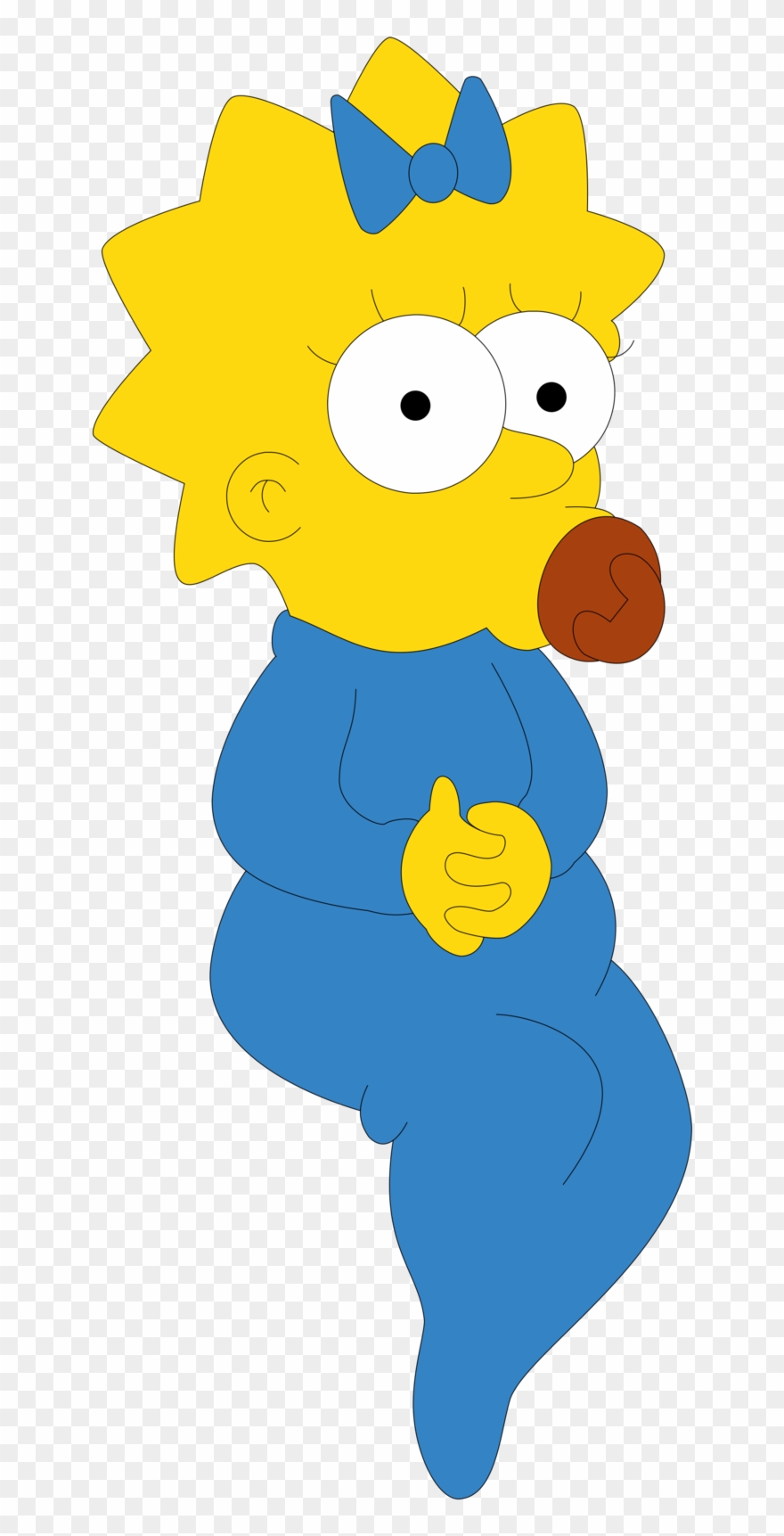 High Resolution Maggie - Lisa Simpson High Clipart