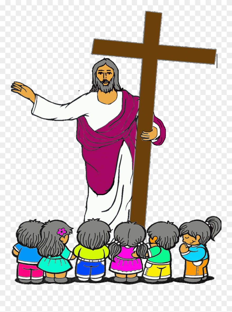 Dejad Que Los Ninos Vengan Mi Gif Jesus El Salvador - Jesus Santisimo Salvador Clipart