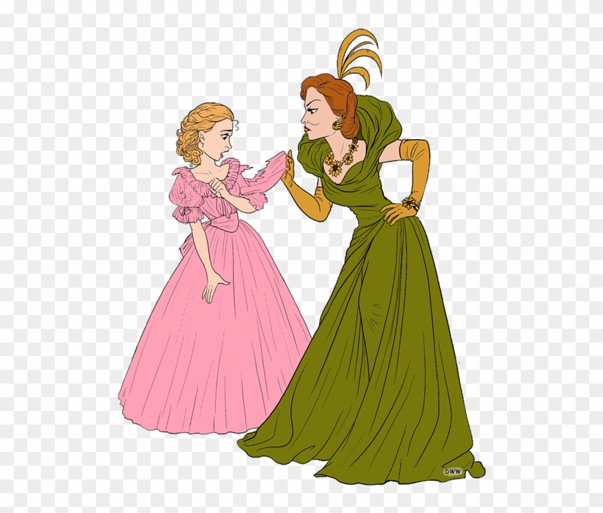 Live Action Cinderella Movie Clip Art Disney Clip Art - Cinderella Pink Dress Art - Png Download