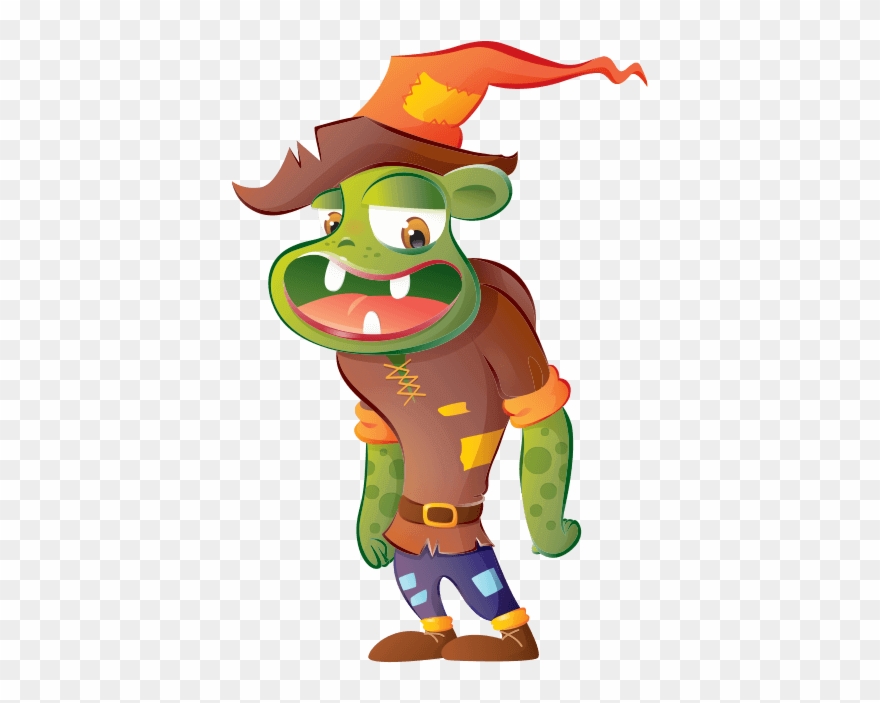 Monster Of Castle - Child Clipart