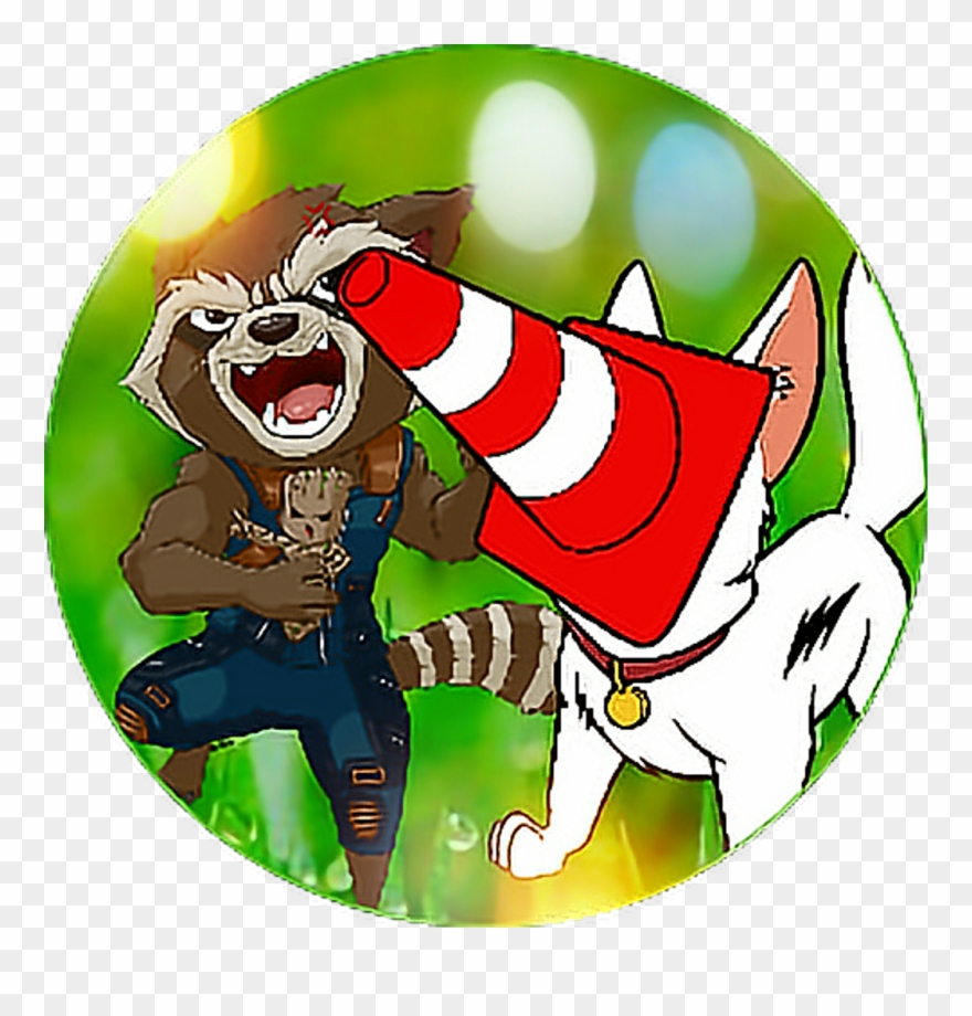 Disney Marvel Bolt Rocketraccoon - Marvel Comics Clipart