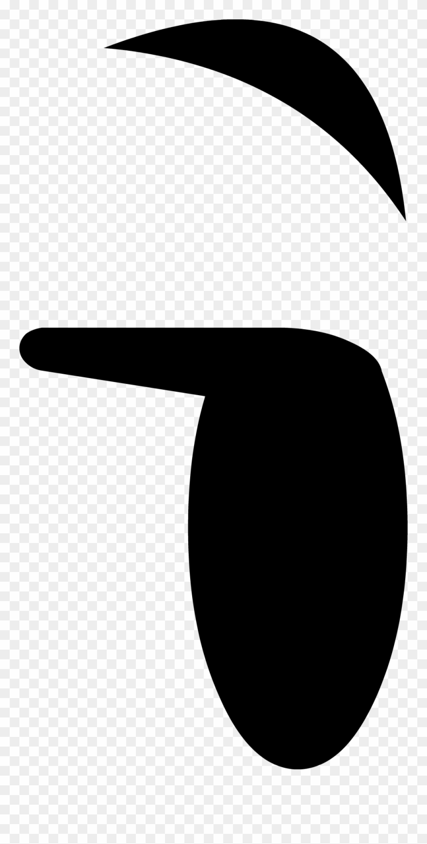 Low Eye With Raised Eyebrow 4 - Bfdi Low Eye With Raised Eyebrow Clipart