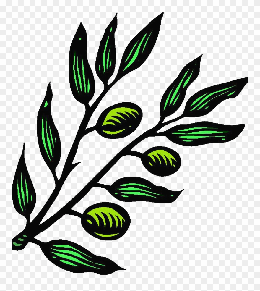 Free Online Website Malware Scanner - Olives Tree Branch Cliparts - Png Download