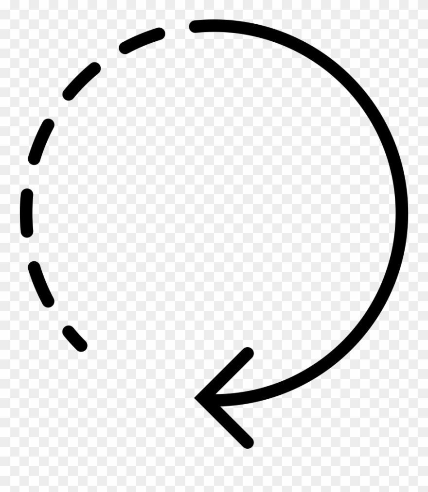 Arrow With Dots Svg Png Icon Free - Circulo Con Flecha Png Clipart