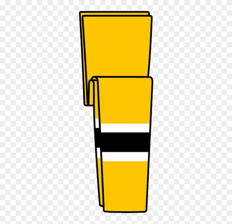 Knit Retro Nhl Pattern Socks - Ice Hockey Clipart