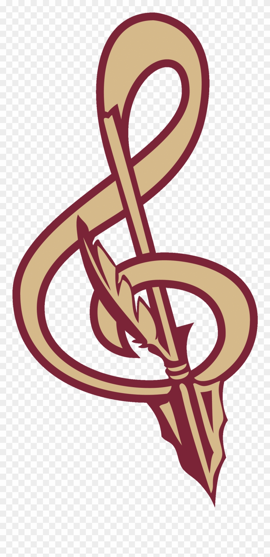 Rudd Middle School Band - Fsu Spear Clipart
