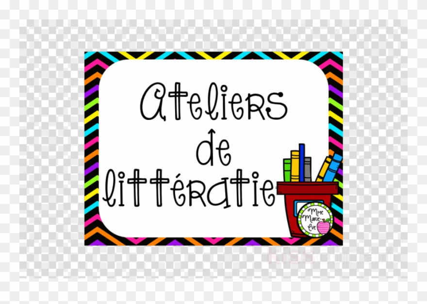 Atelier De Littératie Clipart Information Literacy - Bäcker, Die Gehen, Magneten Zu Backen Quadratischer - Png Download