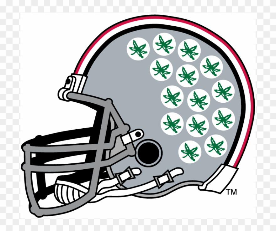 Ohio State Buckeyes Iron Ons - Ohio State Buckeyes Helmet Png Clipart