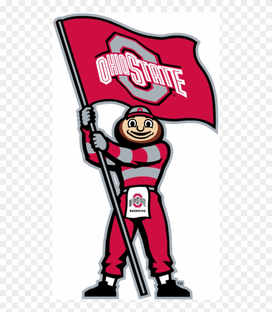 Ohio State Buckeyes Iron Ons - Ohio State Mascot Logo Clipart