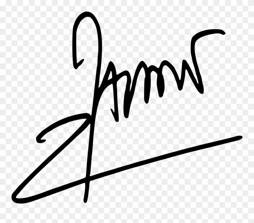 Im - Signature Emmanuel Macron Clipart