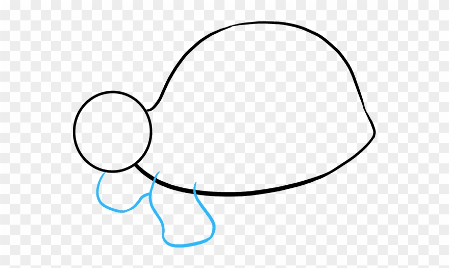 How To Draw Sea Turtle - Drawing Clipart