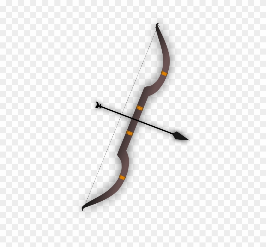Bow And Arrow - Sword In Mahabharat Clipart