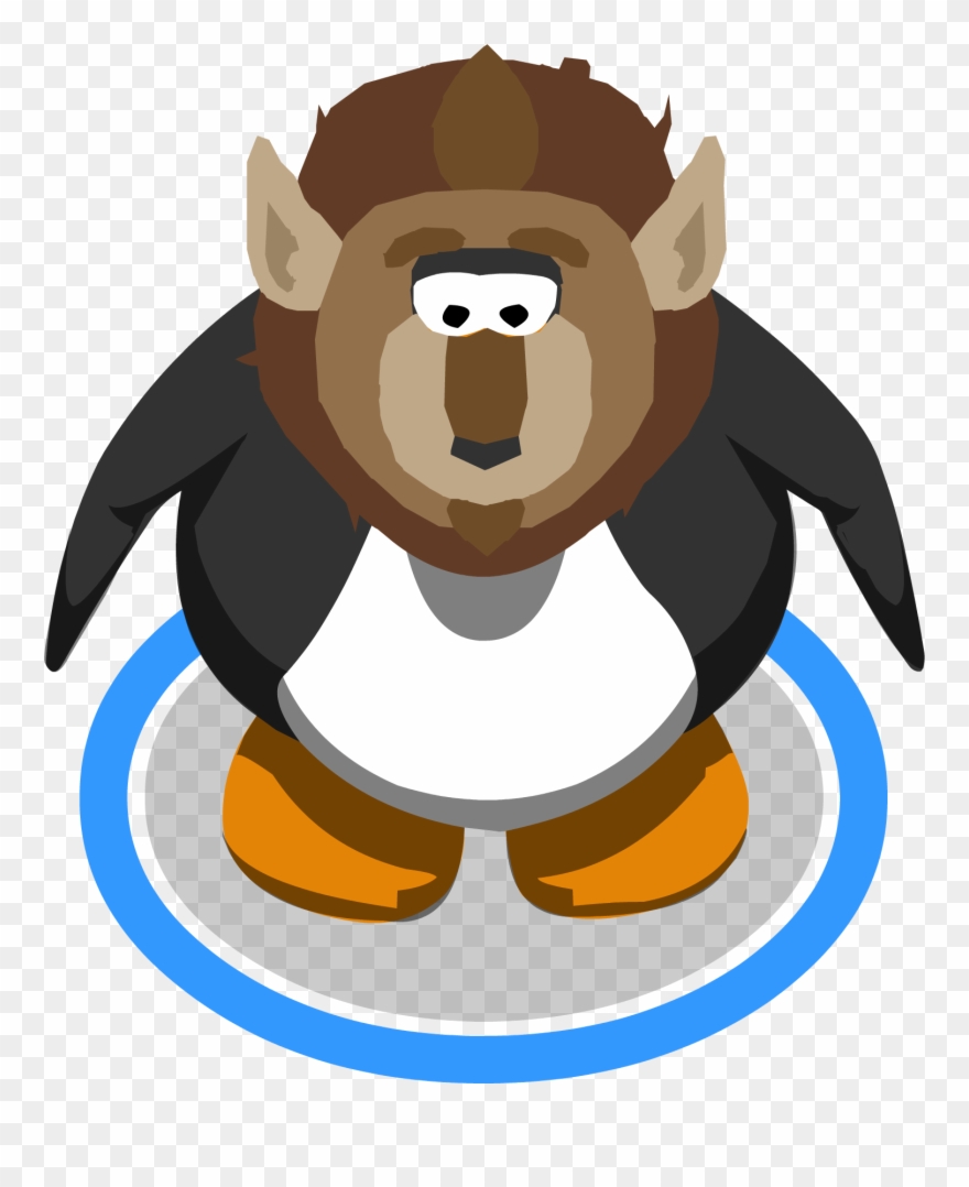Werewolf Mask Ig - Penguin With A Tie Clipart