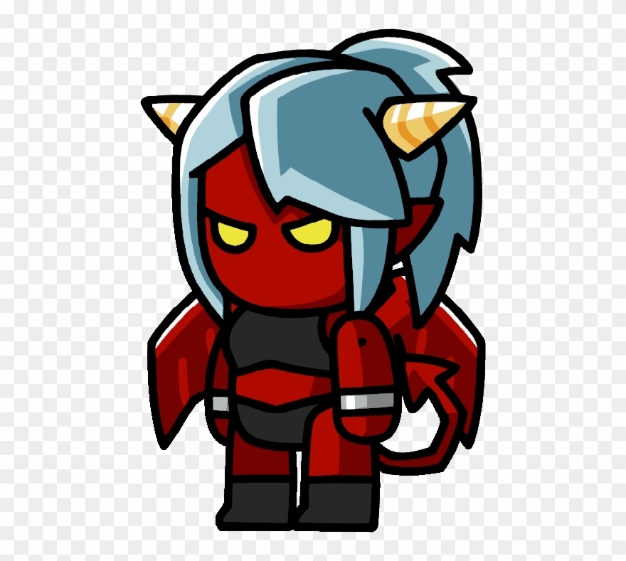 Collection Of Free Archimagus Scribblenauts Download - Scribblenauts Devil Clipart