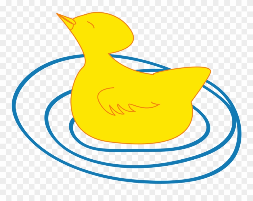 Duckling Clipart Duckie - Duck - Png Download