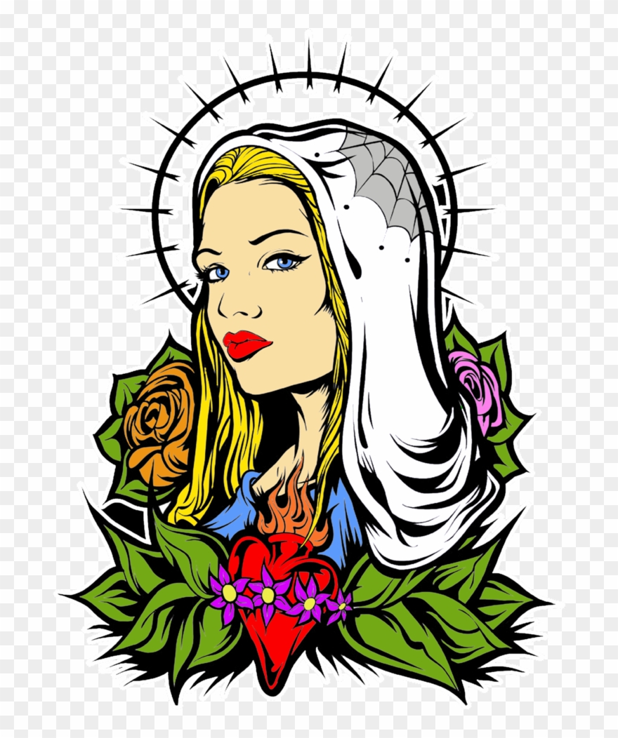 Sacred Heart - Virgin Mary Clipart