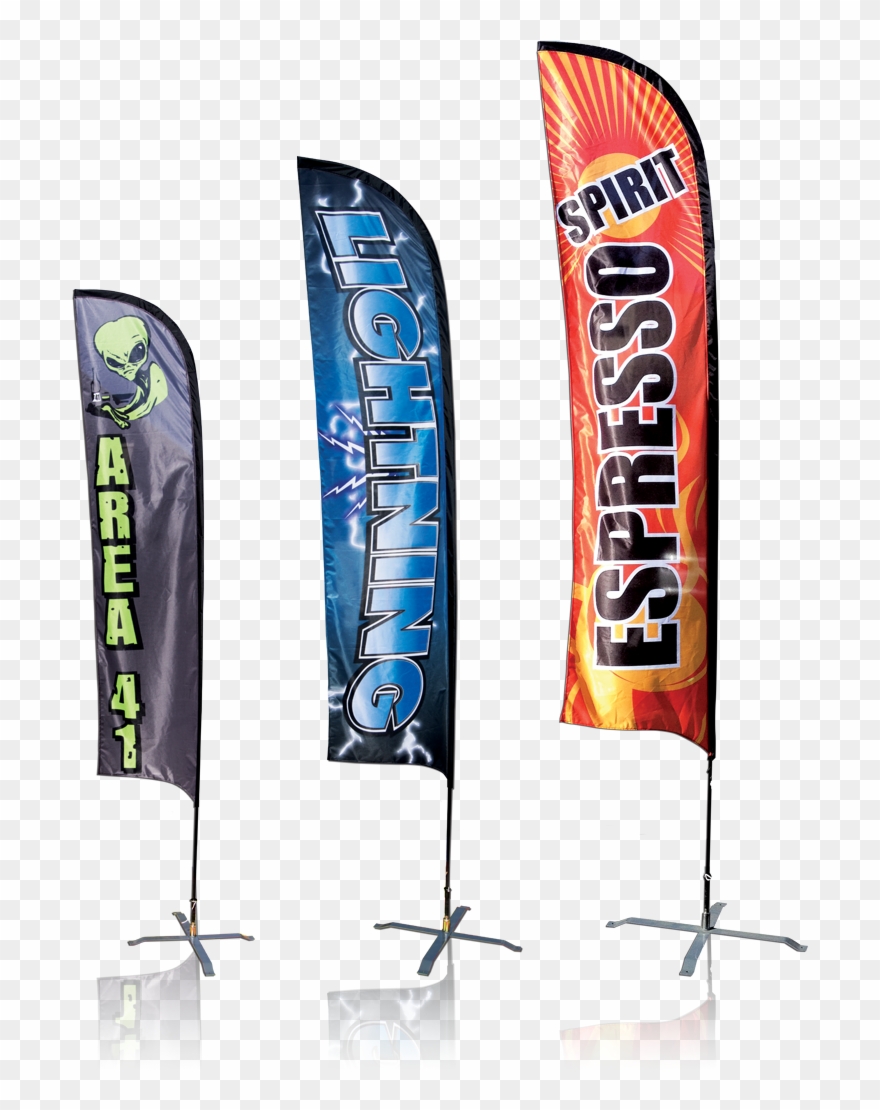 Feather Flags At Wholesale - Flag Clipart