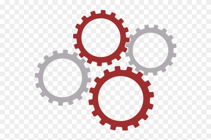 Educators - Transparent Background Gears Gif Clipart