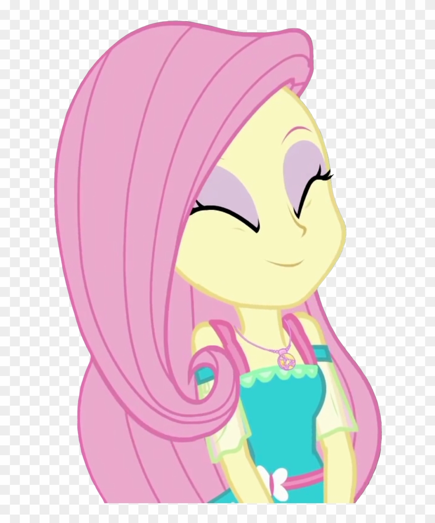 Artist Thebarsection Clothes Cute Equestria Girls - Fluttershy Eg Clipart