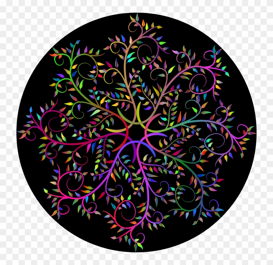 By Gdj - Psychedelic Circle Transparent Background Clipart