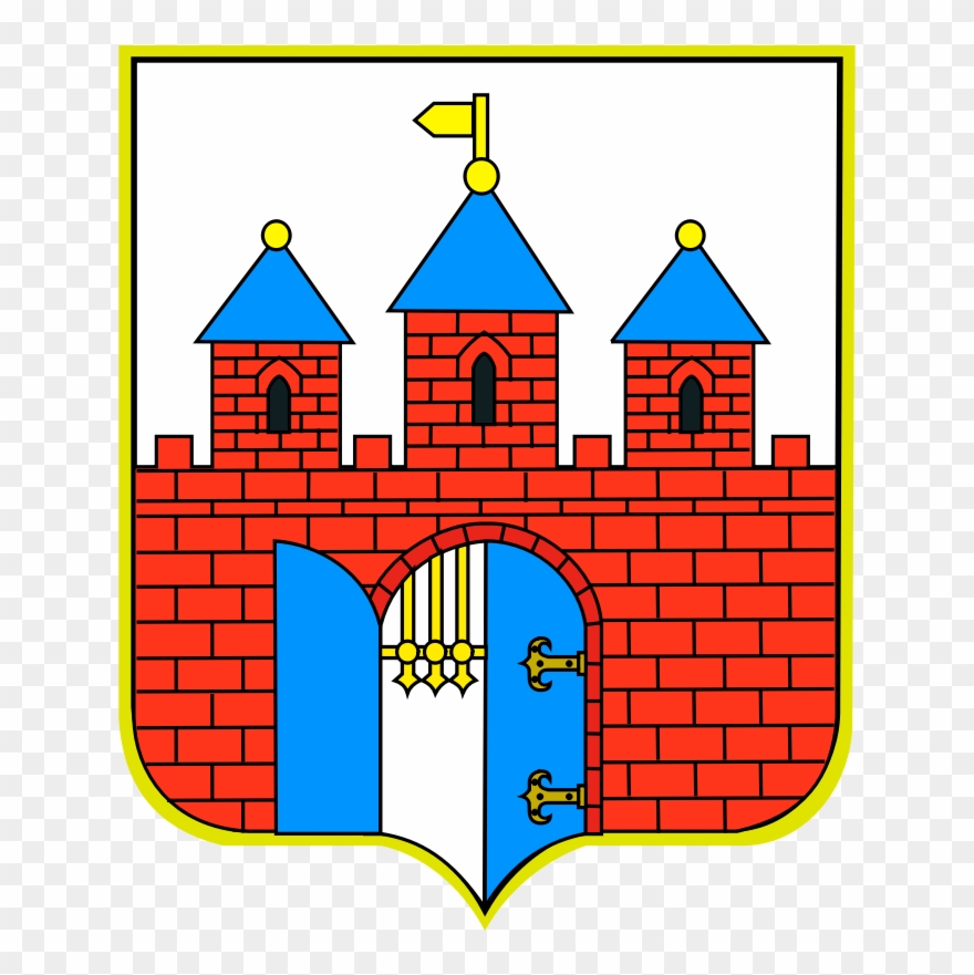 Tower With Flag Free Bydgoszcz - Herb Bydgoszczy Clipart