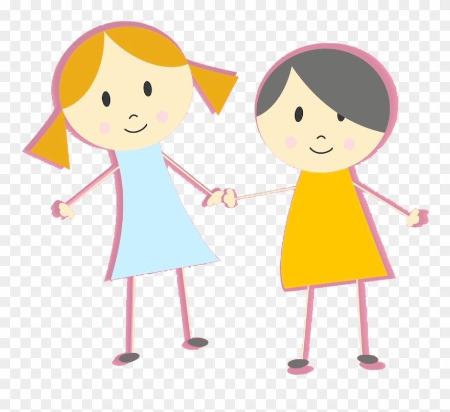 Cartoon U Bu Cb Friendship Transprent Ubucb - Friends Cartoon Transparent Clipart