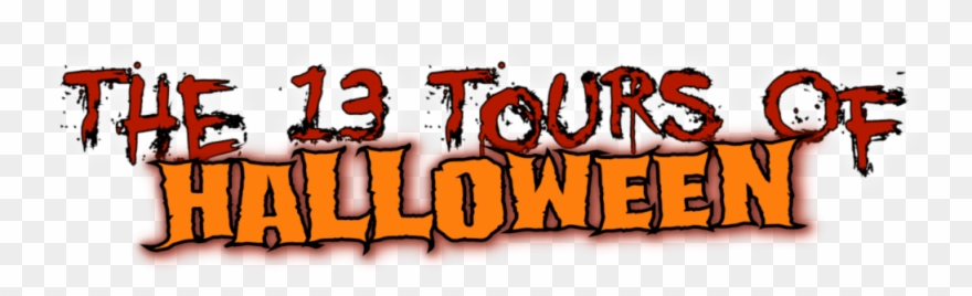 Only 13 Exclusive Tour Dates Available This Halloween Clipart