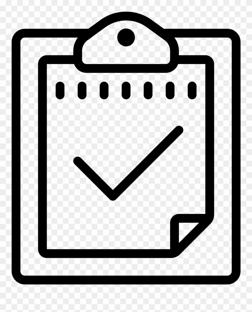 This Is An Image Of A Clipboard - Falha Icon - Png Download