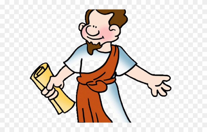 Bible Character Clipart - Animated Gif Apostle Paul - Png Download