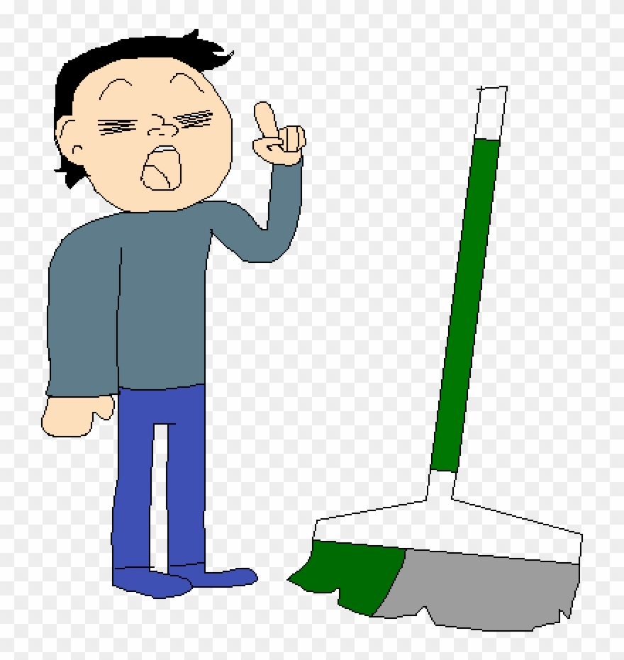 Principle Of The Thing, And Gotta Sweep - Cartoon Clipart