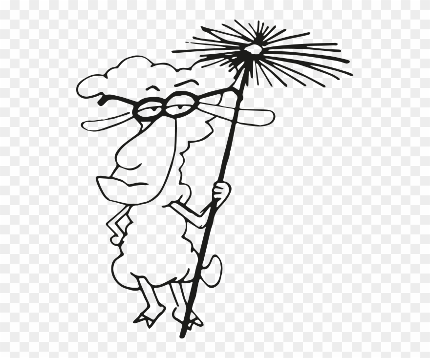Shaun The Sweep Is Fully Insured - Chimney Clipart