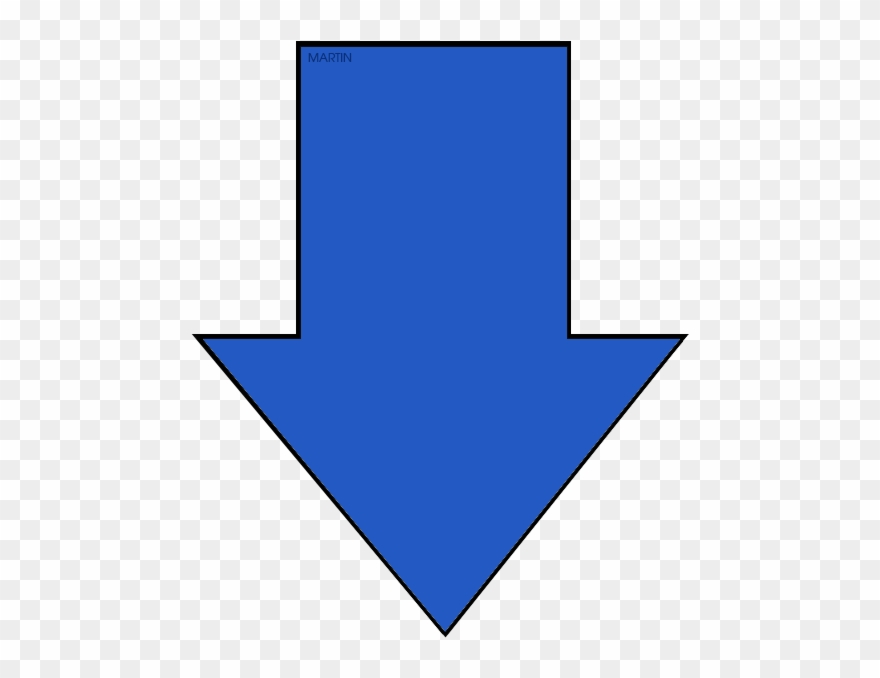 Blue Arrow - Pink Arrow Clipart