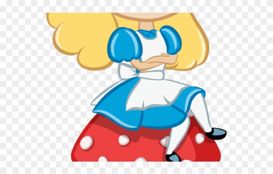 Caterpillar Clipart Alice In Wonderland - Mushrooms In Alice In Wonderland Clipart - Png Download