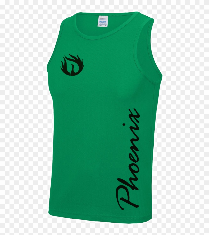 Phoenix Dance Snr Male Cool Vest Kelly Green M, L, - Amor Perfeito Clipart
