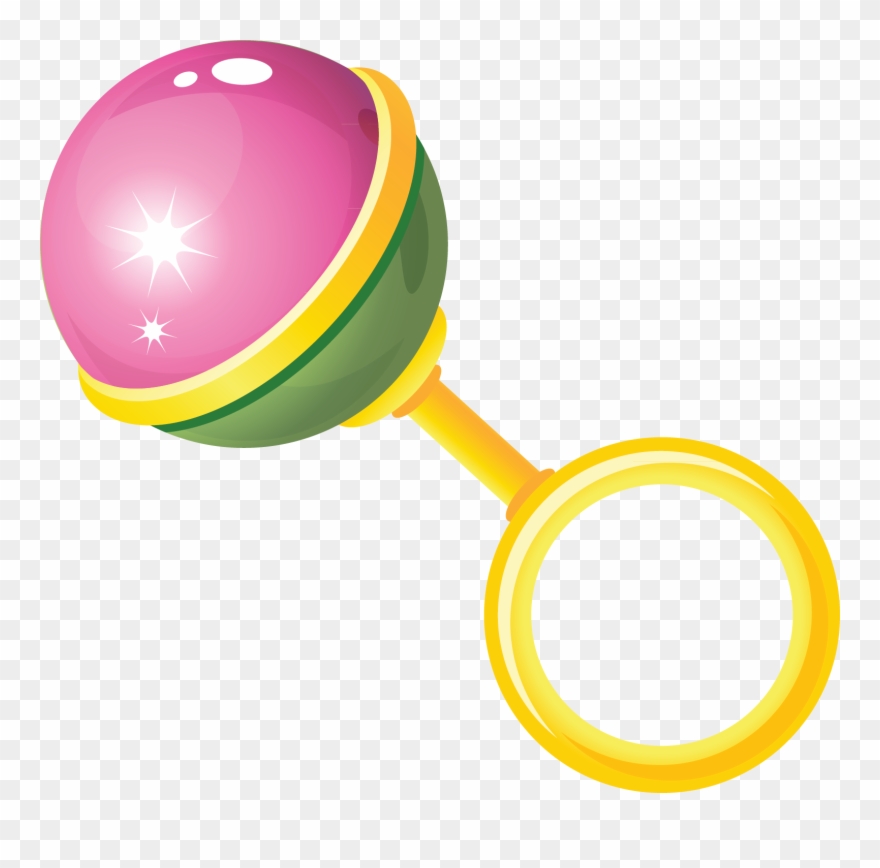 Instruments Clipart Rattle - Baby Toy Png Transparent Png