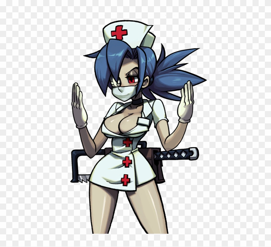 157kib, 466x721, Valentine Ready For Operation - Skullgirls Valentine Clipart