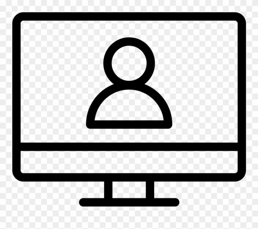 Videos And Webinars - Webinar Icon Black Clipart