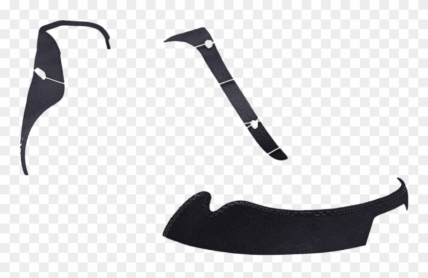 V1420 Navy Aniline - Cleaving Axe Clipart
