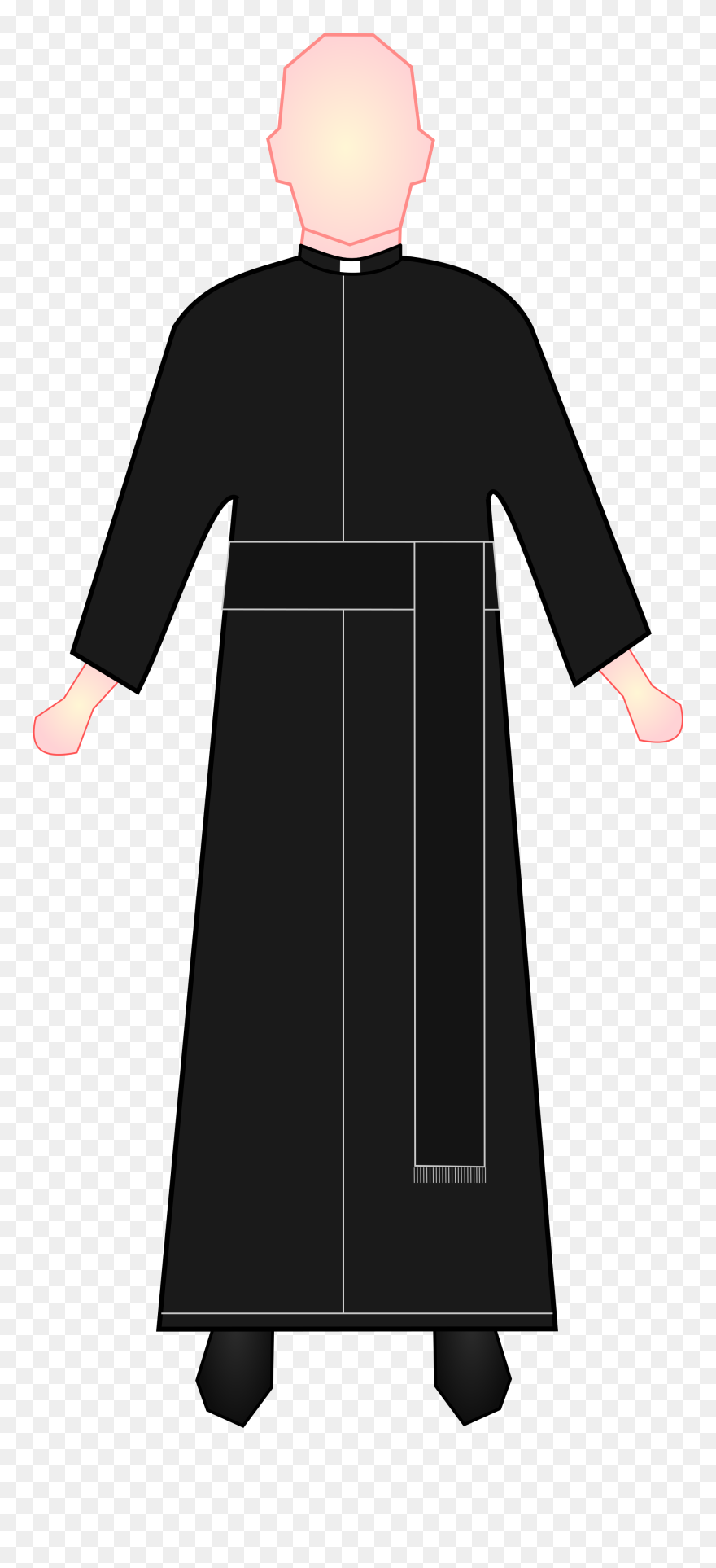 Cassock - Abito Priest Clipart