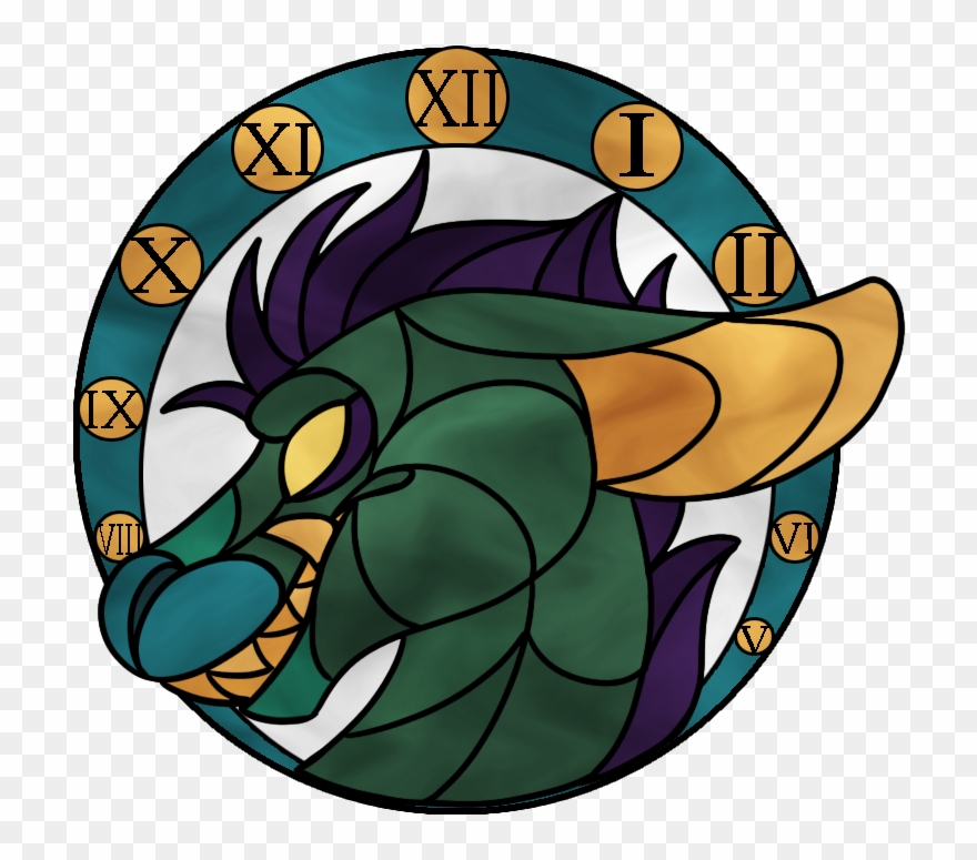 Stained Glass Tecozquani Clipart