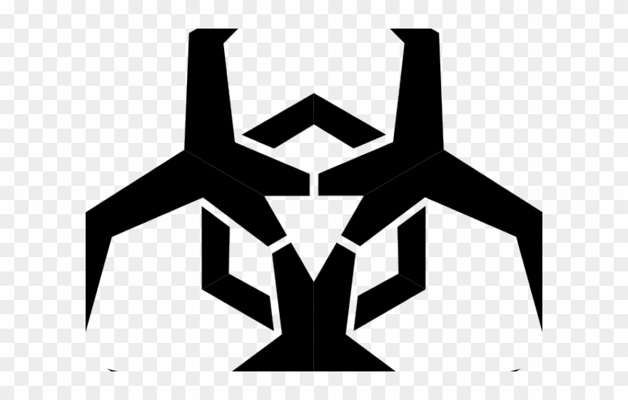 Biohazard Symbol Clipart Skyrim Symbol - Malware Symbol - Png Download