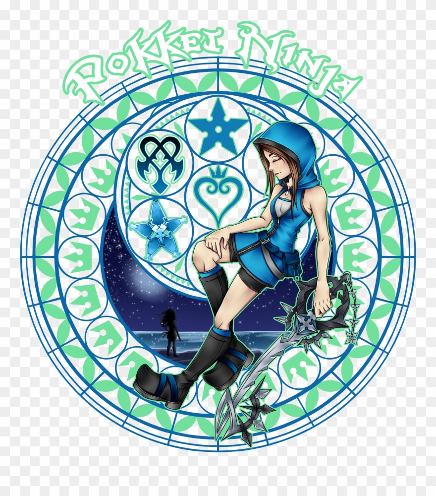 Media[media] Kh Stained Glass Commssion By Xarinart - Circle Clipart