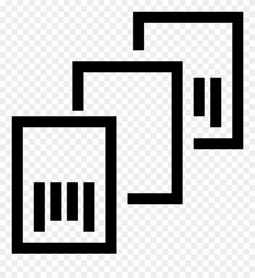Separate Using A Bar Code Icon - Barcode Clipart