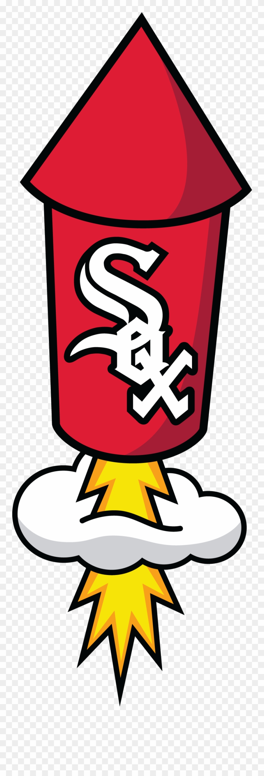 Post-game Fireworks - Chicago White Sox Clipart